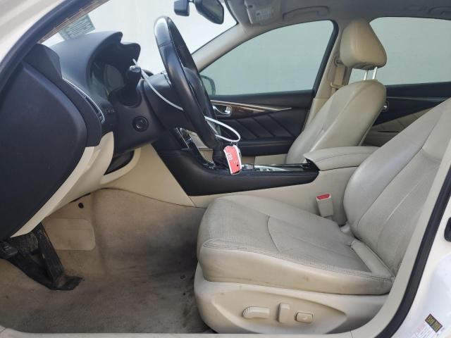 JN1EV7AP7JM350072 - 2018 INFINITI Q50 LUXE WHITE photo 7