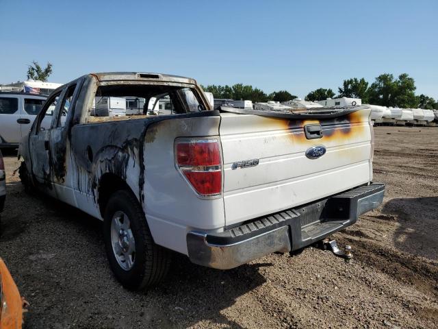 1FTFX1ET5CFB44241 - 2012 FORD F150 SUPER CAB BURN photo 2