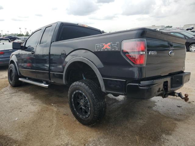 1FTFX1EV1AFB76456 - 2010 FORD F150 SUPER CAB BLACK photo 2