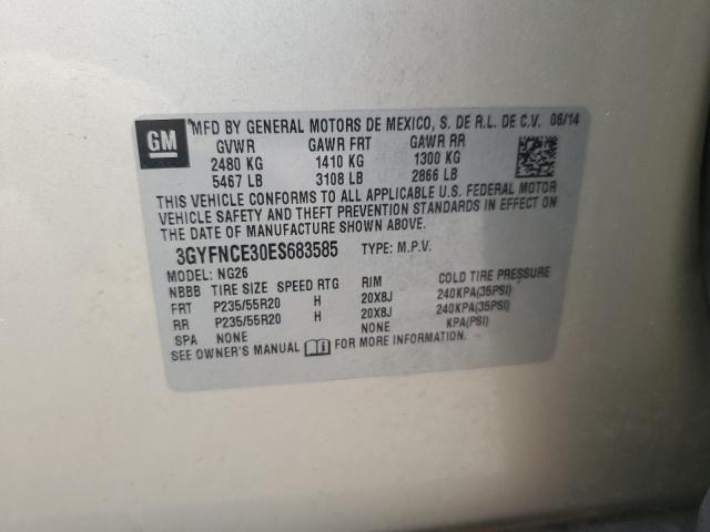 3GYFNCE30ES683585 - 2014 CADILLAC SRX PERFORMANCE COLLECTION Алтын фото 13