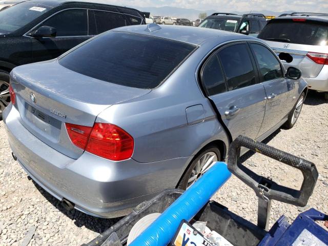 WBAPL5C52BA917557 - 2011 BMW 335 XI SILVER photo 3