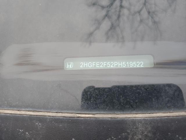 2HGFE2F52PH519522 - 2023 HONDA CIVIC SPORT 蓝色 照片 12