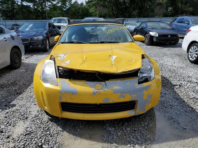 JN1AZ36AX5M755042 - 2005 NISSAN 350Z ROADSTER YELLOW photo 5