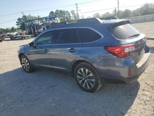 4S4BSANC0H3409228 - 2017 SUBARU OUTBACK 2.5I LIMITED BLUE photo 2