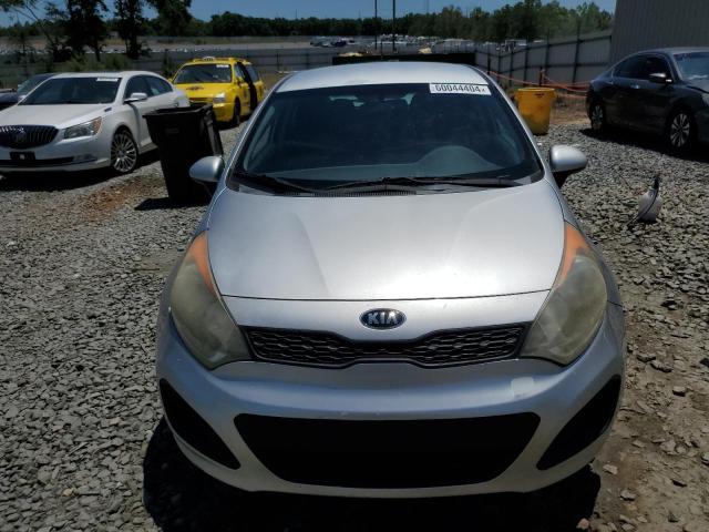 KNADM5A32D6170954 - 2013 KIA RIO LX SILVER photo 5