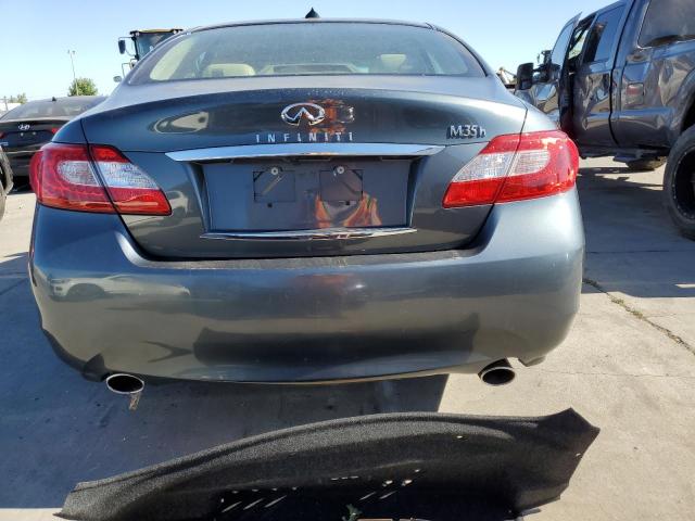 JN1EY1AP4CM910850 - 2012 INFINITI M35H CHARCOAL photo 6