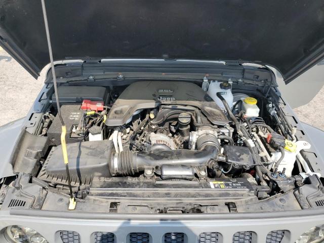 1C4HJXDG8KW602144 - 2019 JEEP WRANGLER U SPORT GRAY photo 11