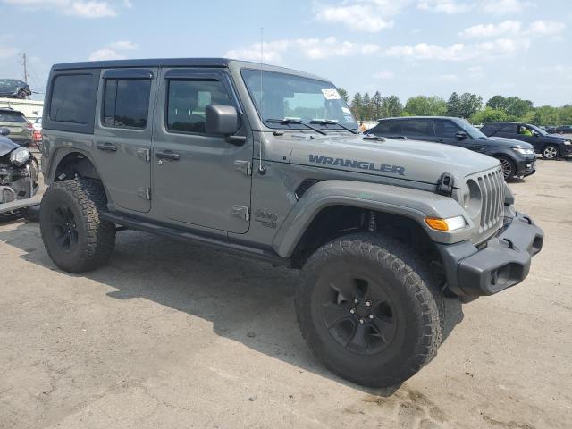 1C4HJXDG8KW602144 - 2019 JEEP WRANGLER U SPORT GRAY photo 4
