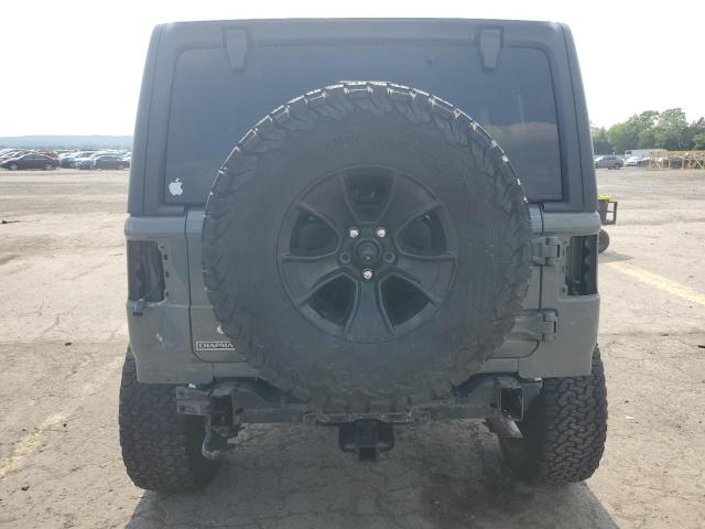 1C4HJXDG8KW602144 - 2019 JEEP WRANGLER U SPORT GRAY photo 6