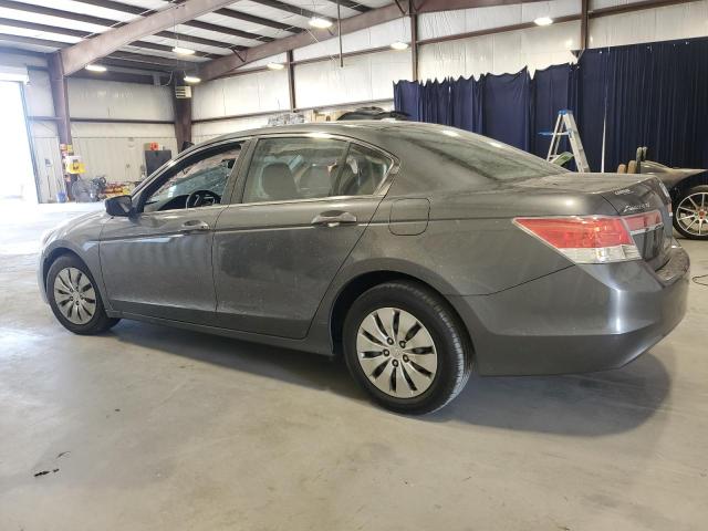 1HGCP2F32CA192284 - 2012 HONDA ACCORD LX GRAY photo 2