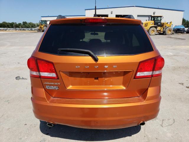 3D4PG1FG1BT514405 - 2011 DODGE JOURNEY MAINSTREET ORANGE photo 6