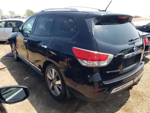 5N1AR2MM3DC665817 - 2013 NISSAN PATHFINDER S BLACK photo 2