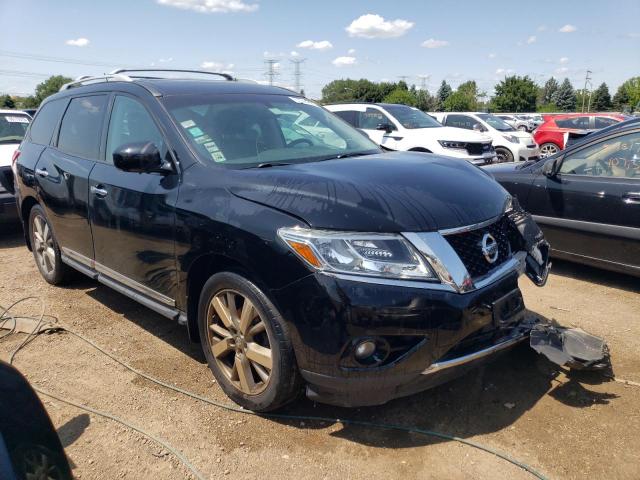 5N1AR2MM3DC665817 - 2013 NISSAN PATHFINDER S BLACK photo 4