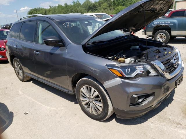 5N1DR2MN8HC673391 - 2017 NISSAN PATHFINDER S BLUE photo 4