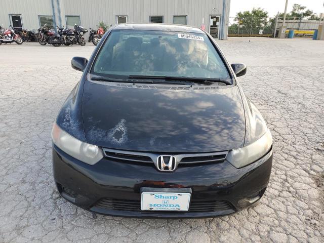 2HGFG12898H573860 - 2008 HONDA CIVIC EX BLACK photo 5