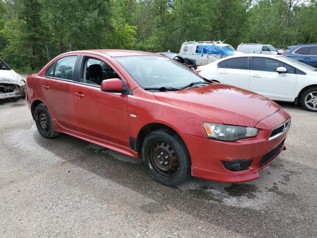 JA32U2FU6AU606477 - 2010 MITSUBISHI LANCER ES/ES SPORT წითელი ფოტო 4