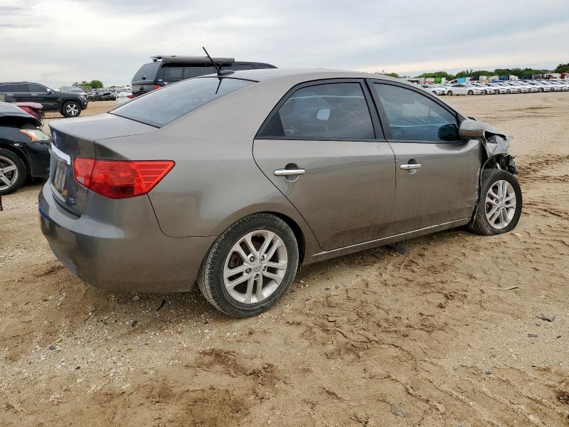 KNAFU4A20C5500234 - 2012 KIA FORTE EX ნაცრისფერი ფოტო 3