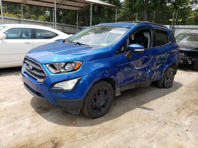 MAJ6P1CL4JC208891 - 2018 FORD ECOSPORT SES BLUE photo 1