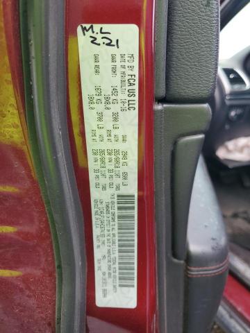 1C4RJFLG4HC674193 - 2017 JEEP GRAND CHER TRAILHAWK 栗色 照片 12