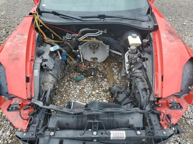 1G1YB2D70J5101472 - 2018 CHEVROLET CORVETTE STINGRAY 1LT RED photo 11