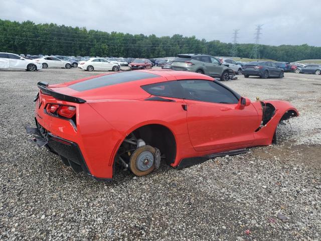 1G1YB2D70J5101472 - 2018 CHEVROLET CORVETTE STINGRAY 1LT RED photo 3