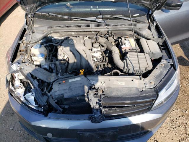 3VW2K7AJXDM217090 - 2013 VOLKSWAGEN JETTA BASE 灰色 照片 11