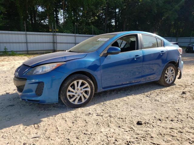 JM1BL1V74C1580962 - 2012 MAZDA 3 I BLUE photo 1