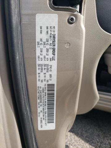 2C4RC1BG8DR525382 - 2013 CHRYSLER TOWN & COU TOURING 金色 照片 13