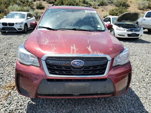 JF2SJGEC8JH616163 - 2018 SUBARU FORESTER 2.0XT PREMIUM MAROON photo 5