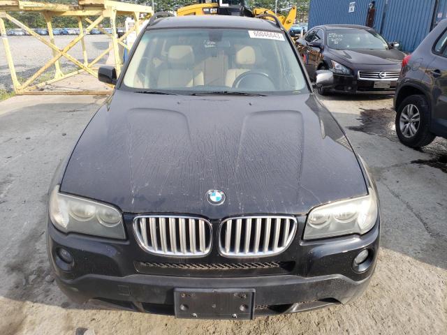 WBXPC934X9WJ30101 - 2009 BMW X3 XDRIVE30I BLACK photo 5