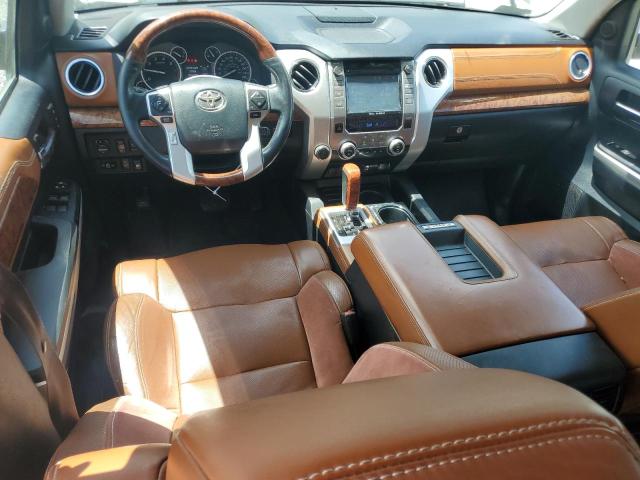 5TFAW5F1XEX326323 - 2014 TOYOTA TUNDRA CREWMAX PLATINUM GRAY photo 8