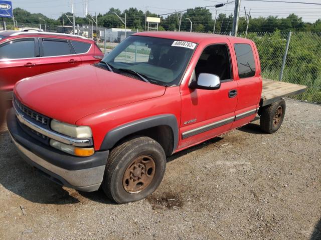 1GCGK29U61Z262242 - 2001 CHEVROLET SILVERADO K2500 RED photo 1