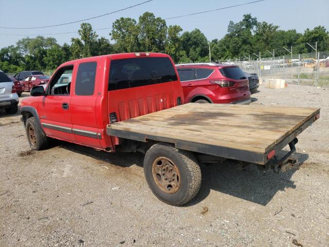 1GCGK29U61Z262242 - 2001 CHEVROLET SILVERADO K2500 RED photo 2