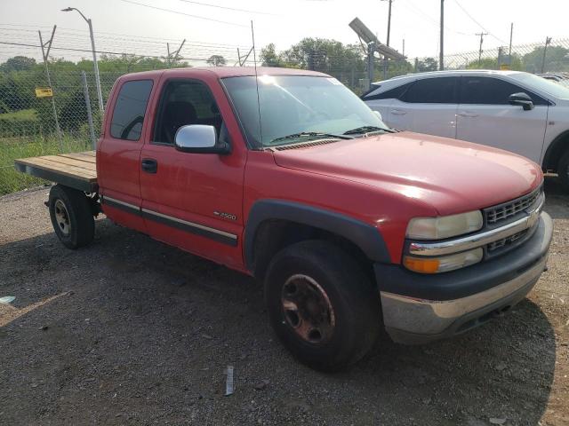 1GCGK29U61Z262242 - 2001 CHEVROLET SILVERADO K2500 RED photo 4