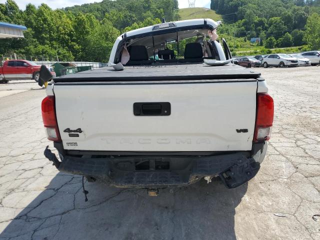 3TMCZ5AN7PM617445 - 2023 TOYOTA TACOMA DOUBLE CAB WHITE photo 6