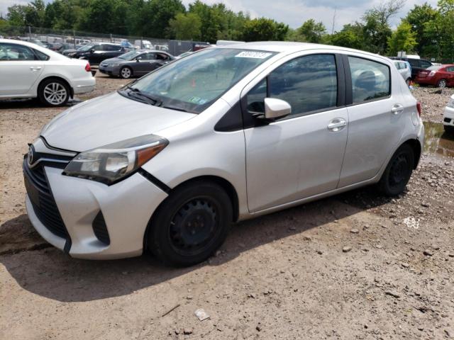 VNKKTUD38GA065542 - 2016 TOYOTA YARIS L SILVER photo 1