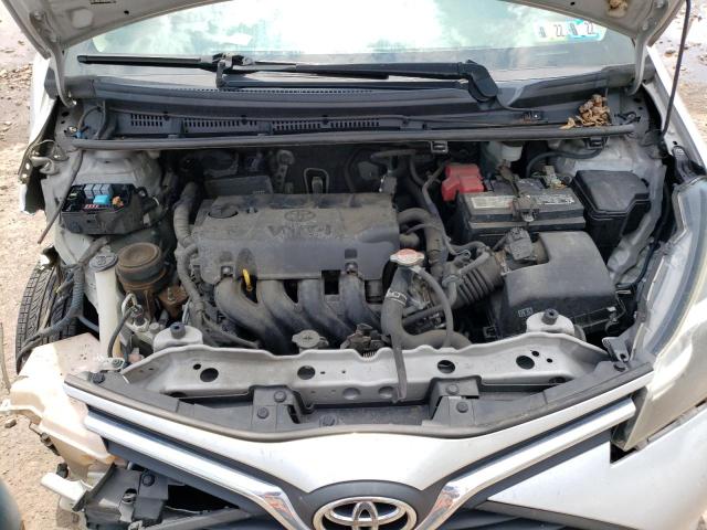 VNKKTUD38GA065542 - 2016 TOYOTA YARIS L SILVER photo 11