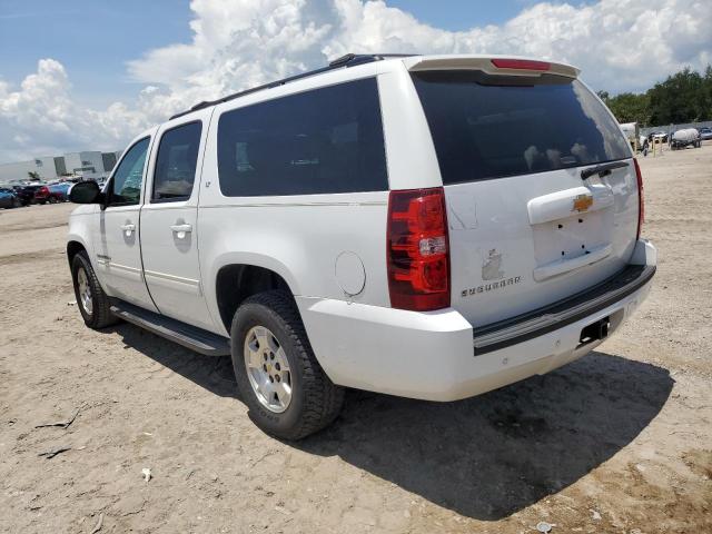 1GNSCJE09DR104140 - 2013 CHEVROLET SUBURBAN C1500 LT WHITE photo 2