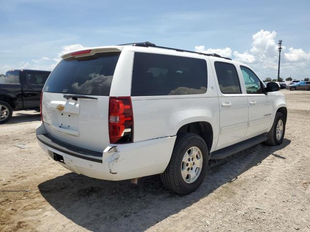 1GNSCJE09DR104140 - 2013 CHEVROLET SUBURBAN C1500 LT WHITE photo 3