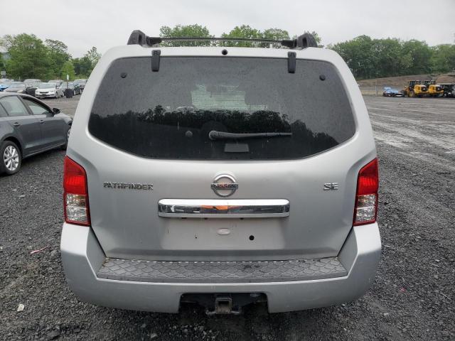 5N1AR18B78C628388 - 2008 NISSAN PATHFINDER S Gümüş foto 6