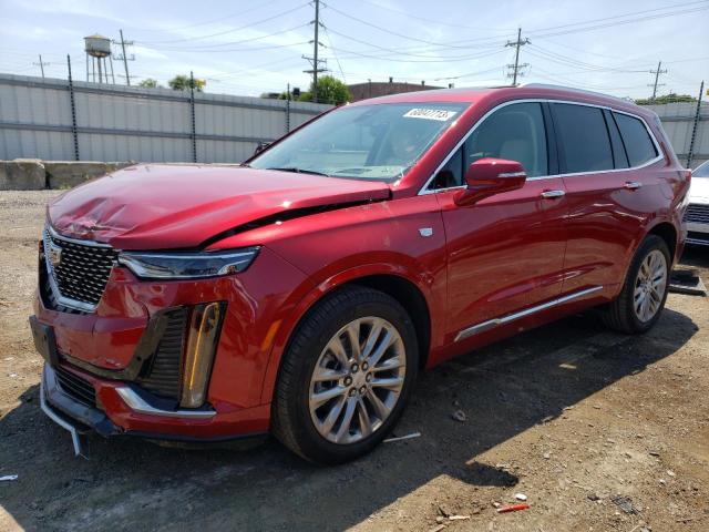 1GYKPDRS6NZ110225 - 2022 CADILLAC XT6 PREMIUM LUXURY RED photo 1