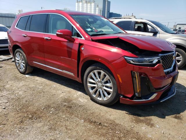 1GYKPDRS6NZ110225 - 2022 CADILLAC XT6 PREMIUM LUXURY RED photo 4