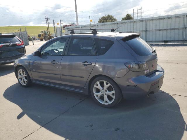 JM1BK343081117561 - 2008 MAZDA 3 HATCHBACK GRAY photo 2