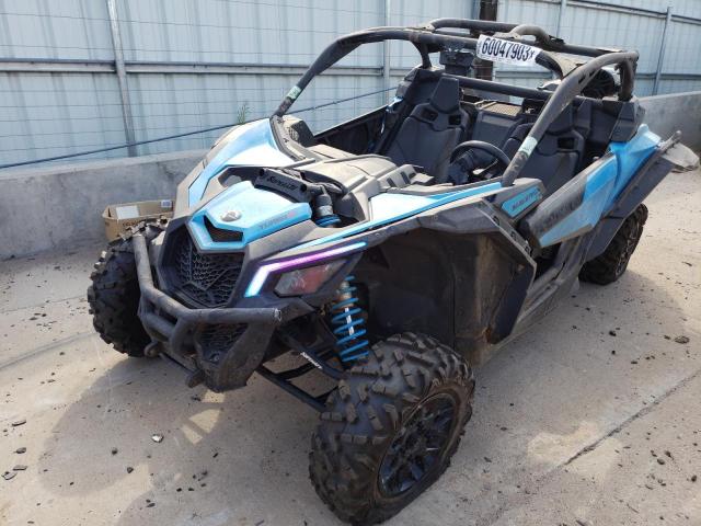 3JBVGAW47MK000290 - 2021 CAN-AM MAVERICK X DS TURBO R BLUE photo 2