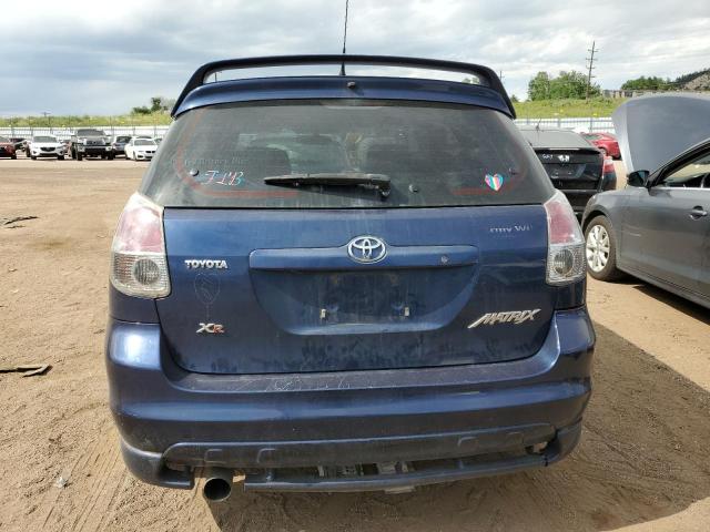 2T1KR32E56C588615 - 2006 TOYOTA COROLLA MA XR BLUE photo 6