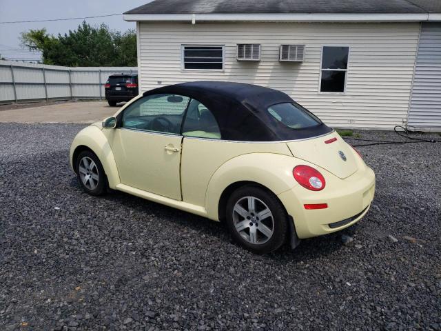 3VWRG31Y86M332036 - 2006 VOLKSWAGEN NEW BEETLE CONVERTIBLE OPTION PACKAGE 1 YELLOW photo 2