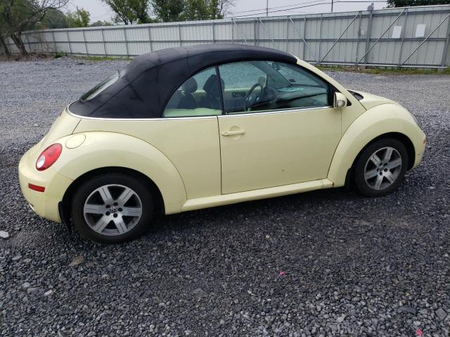 3VWRG31Y86M332036 - 2006 VOLKSWAGEN NEW BEETLE CONVERTIBLE OPTION PACKAGE 1 YELLOW photo 3