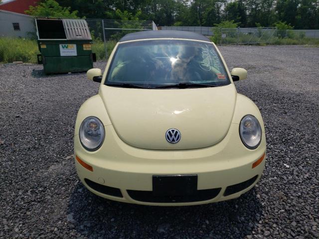 3VWRG31Y86M332036 - 2006 VOLKSWAGEN NEW BEETLE CONVERTIBLE OPTION PACKAGE 1 YELLOW photo 5