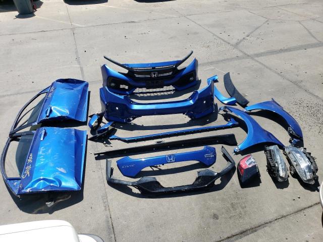 SHHFK7H93JU218824 - 2018 HONDA CIVIC SPORT TOURING BLUE photo 12