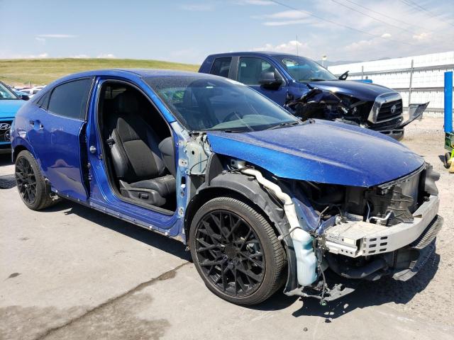 SHHFK7H93JU218824 - 2018 HONDA CIVIC SPORT TOURING BLUE photo 4